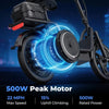 Patinete electrico plegable con asiento