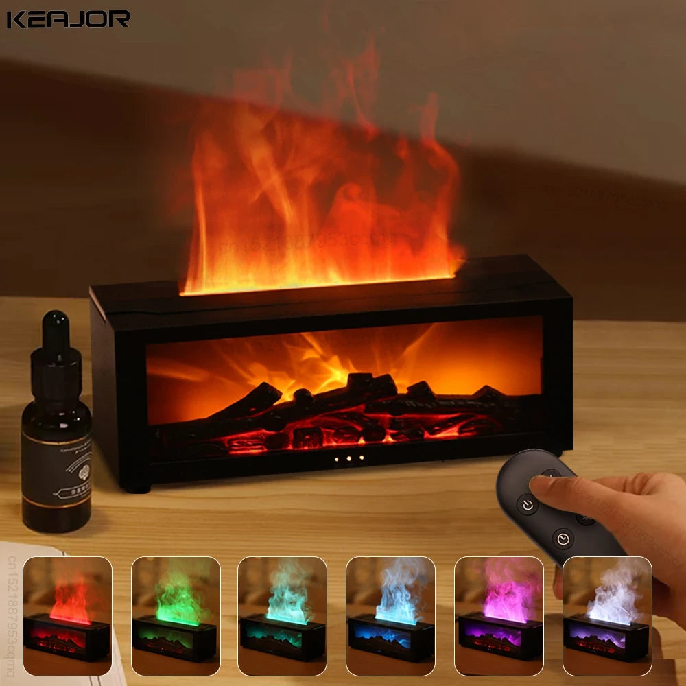 Difusor de Aromas con Efecto Llama